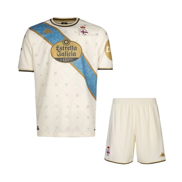 Camiseta Deportivo Coruña Tercera equipo Niño 2025-26